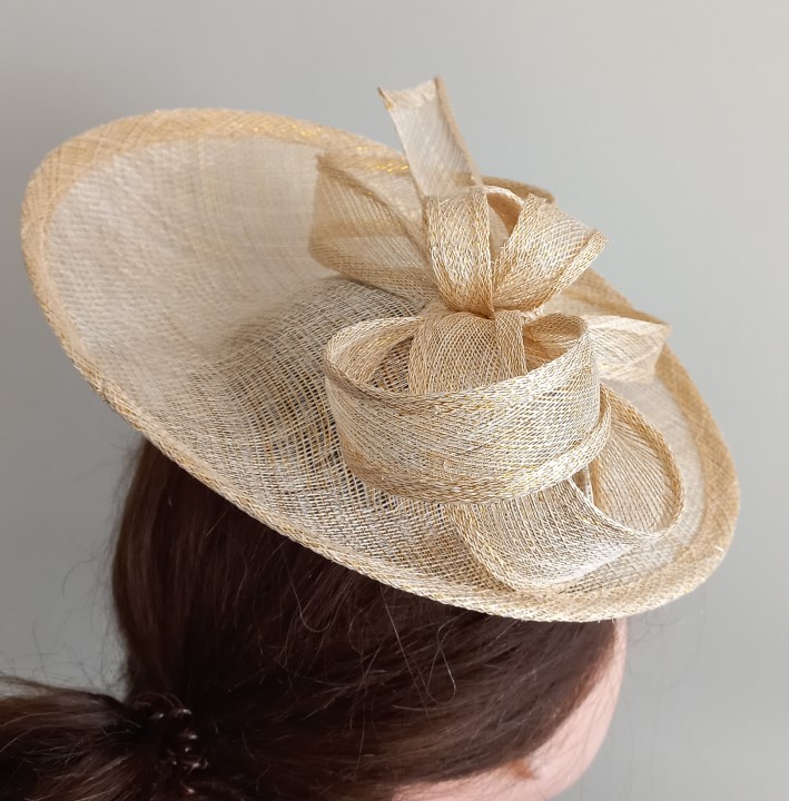 Haarbandhoed Anne-Jeth goud - Afbeelding 3