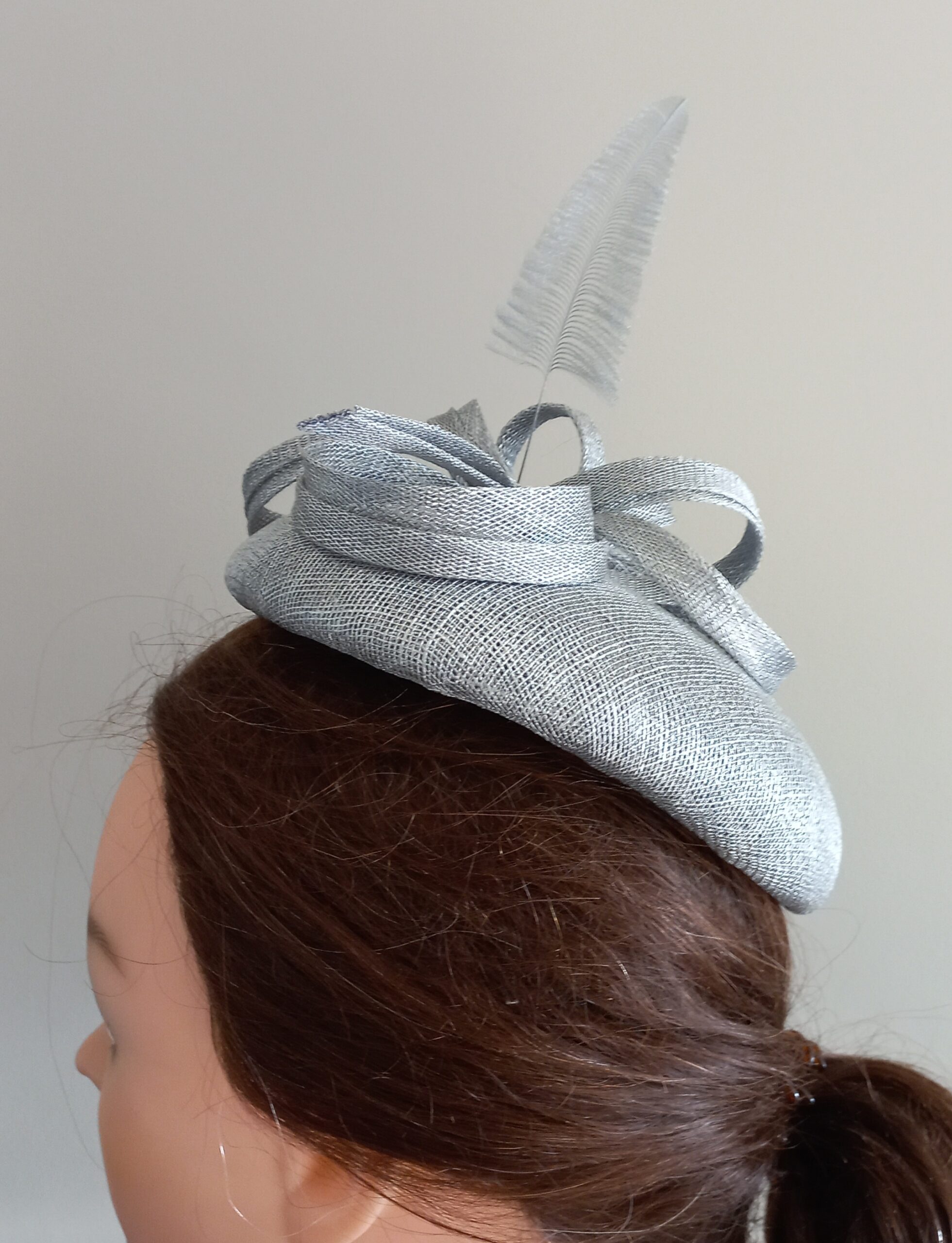 damesdop Marjanne zilver met veer - Afbeelding 4