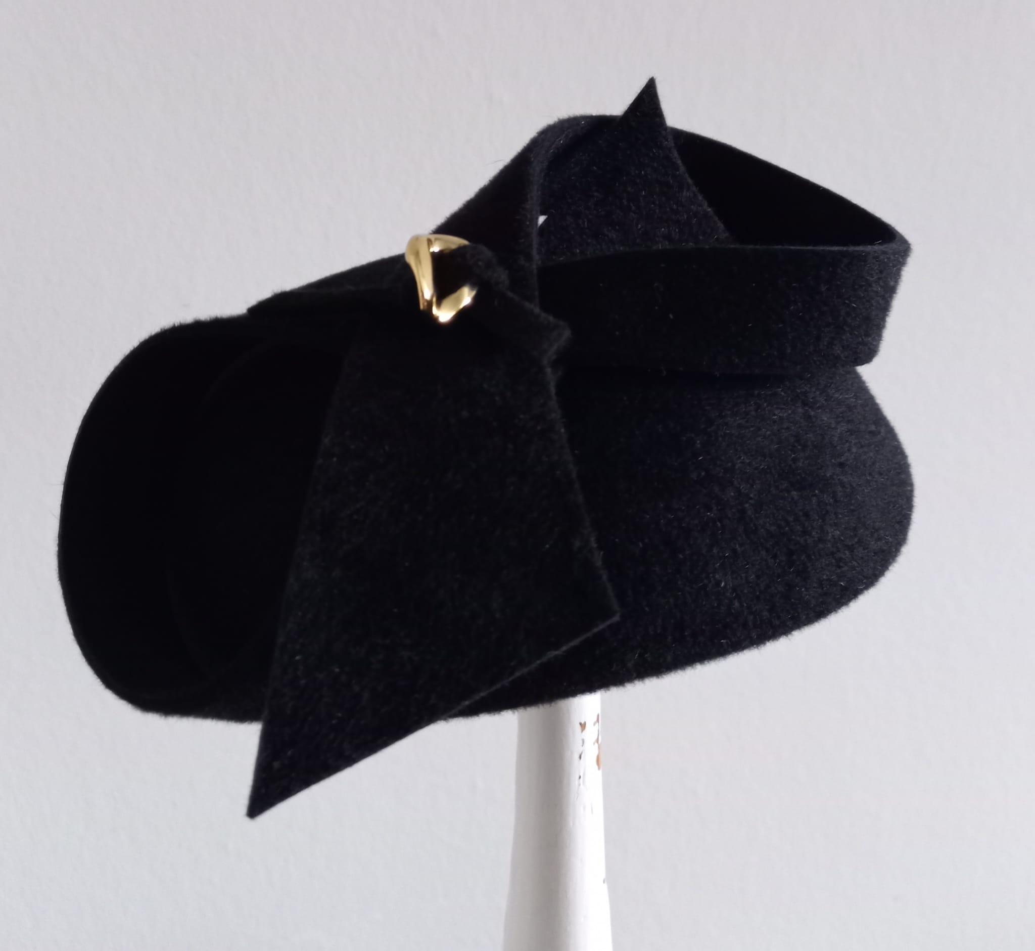 damesdop Anne-Ruth zwart velvet