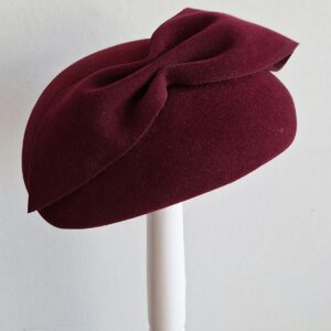 damesdop Yvon bordeaux veloursvilt