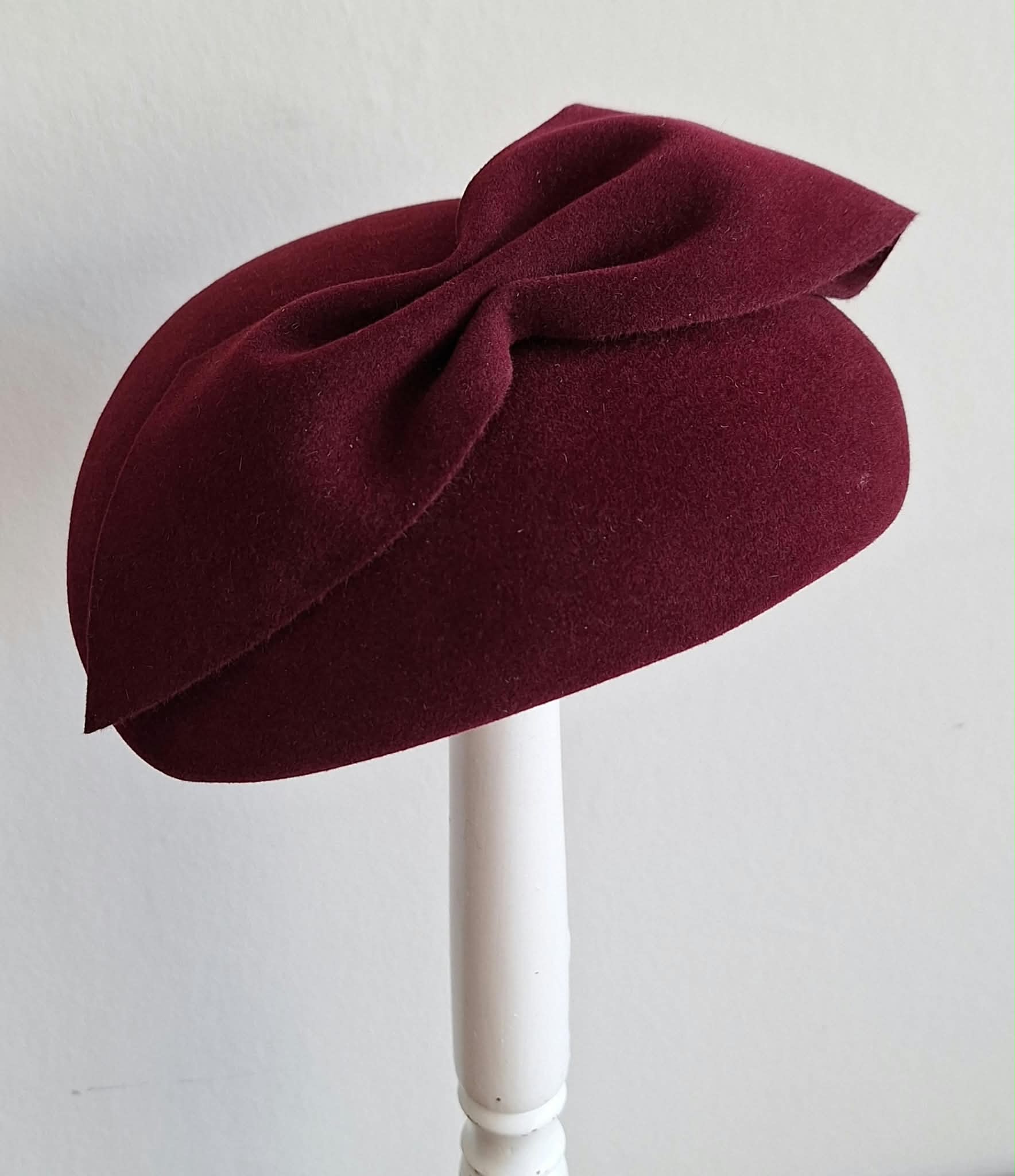 damesdop Yvon bordeaux veloursvilt